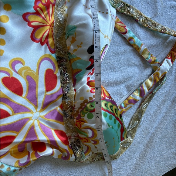 Beautiful Evening dress, like NEW. Very silky - Picture 6 of 9